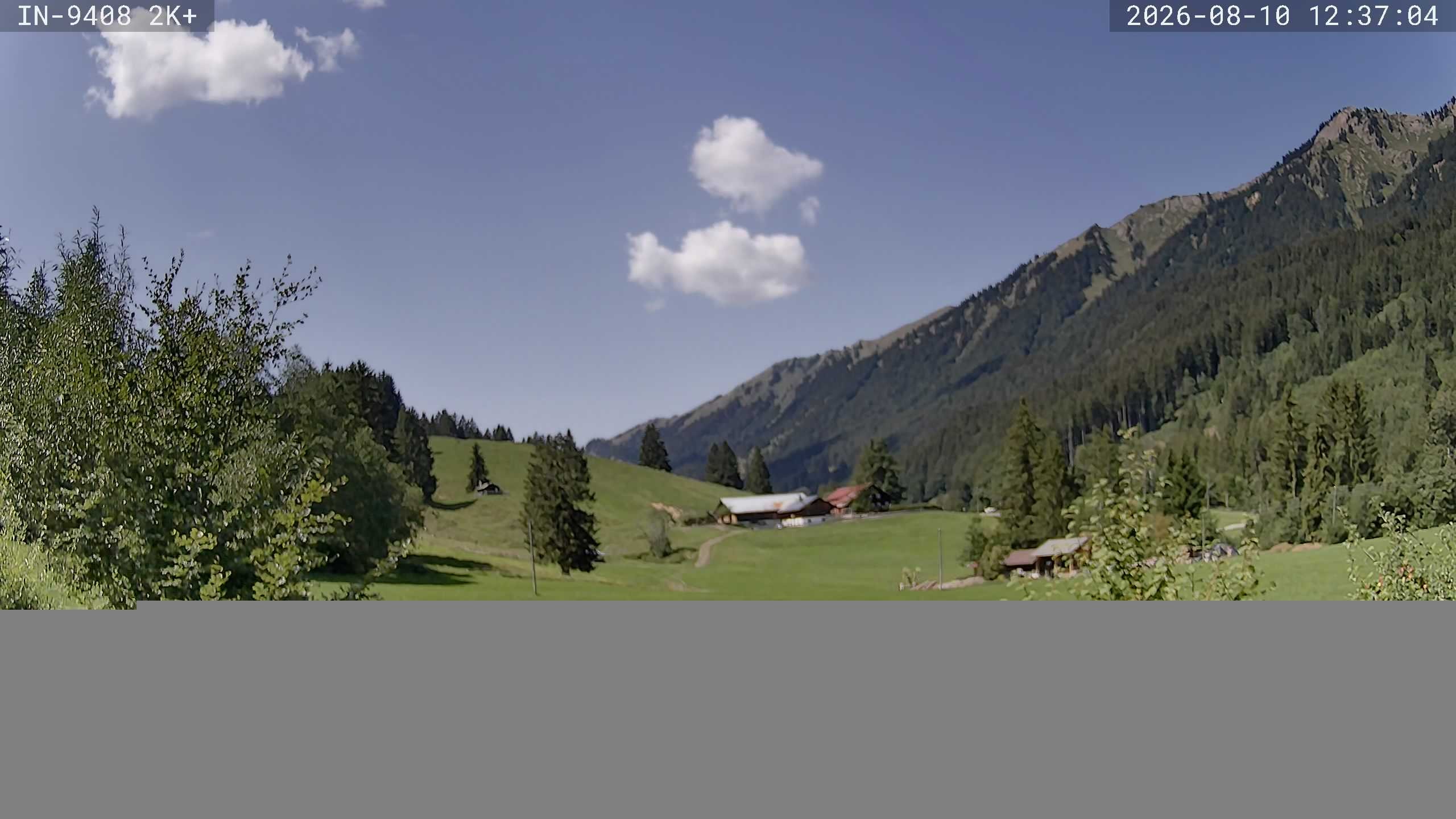 Archived image Webcam Guesthouse Heubethof (Blaichach)