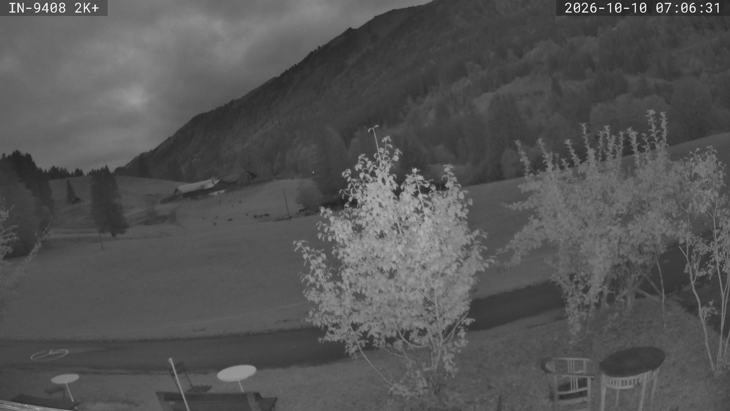 Archived image Webcam Guesthouse Heubethof (Blaichach)