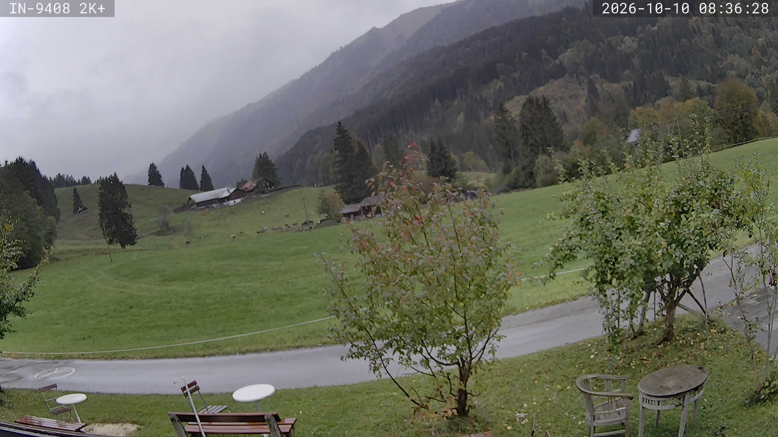 Archived image Webcam Guesthouse Heubethof (Blaichach)