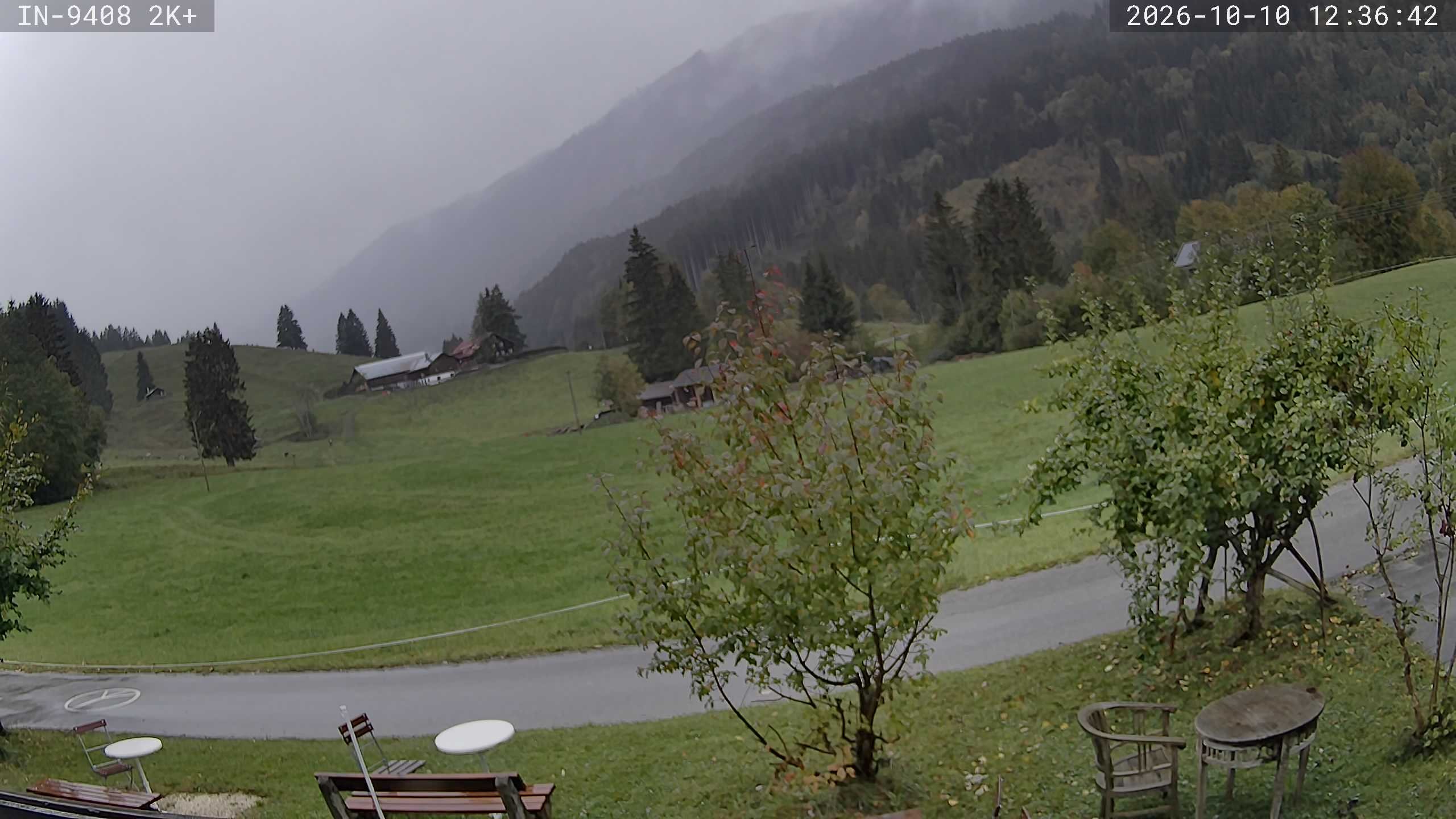 Archived image Webcam Guesthouse Heubethof (Blaichach)