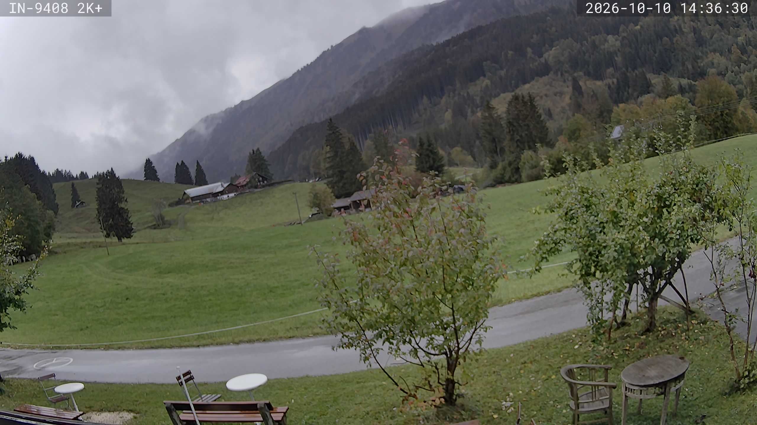 Archived image Webcam Guesthouse Heubethof (Blaichach)