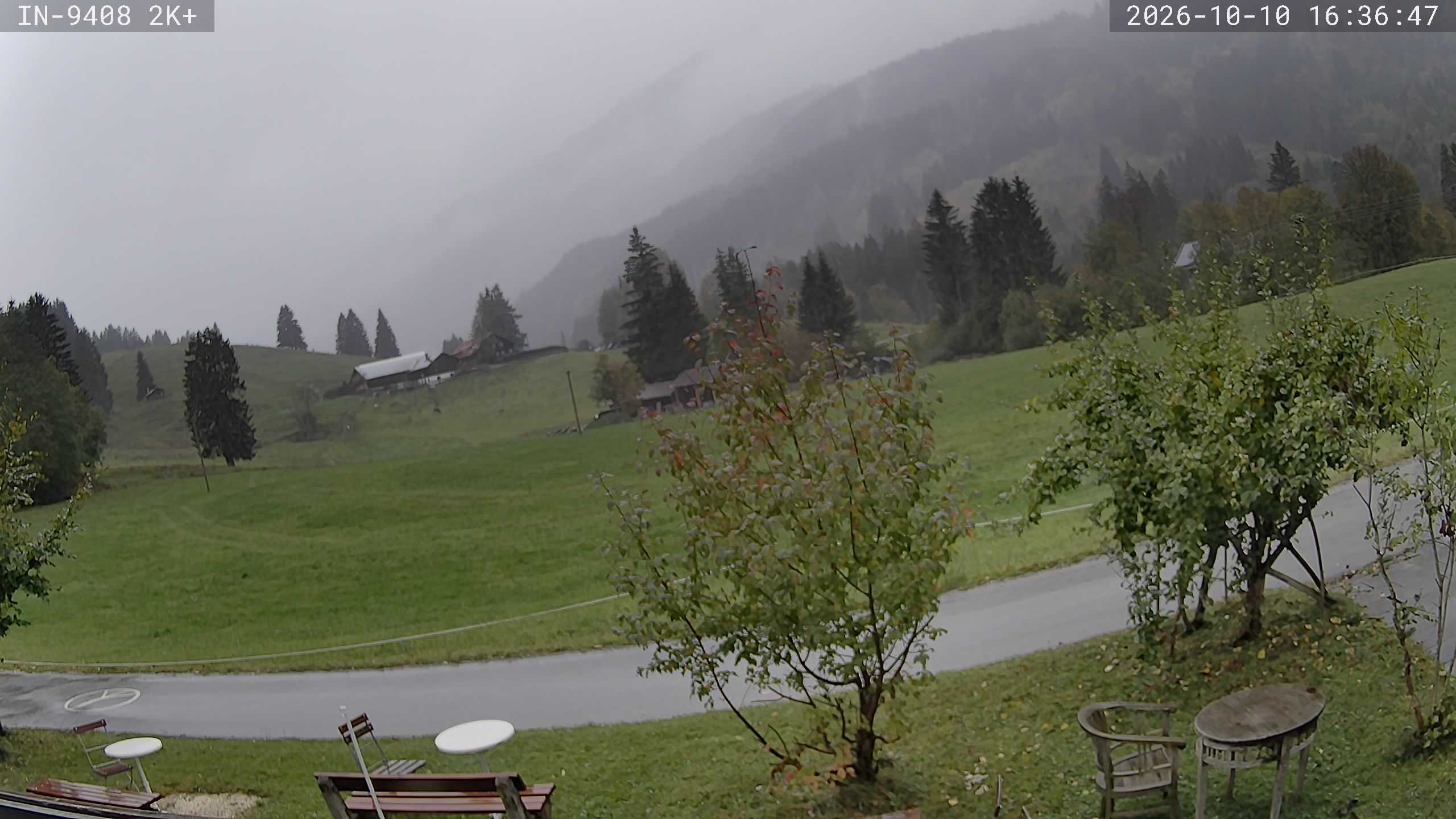 Archived image Webcam Guesthouse Heubethof (Blaichach)