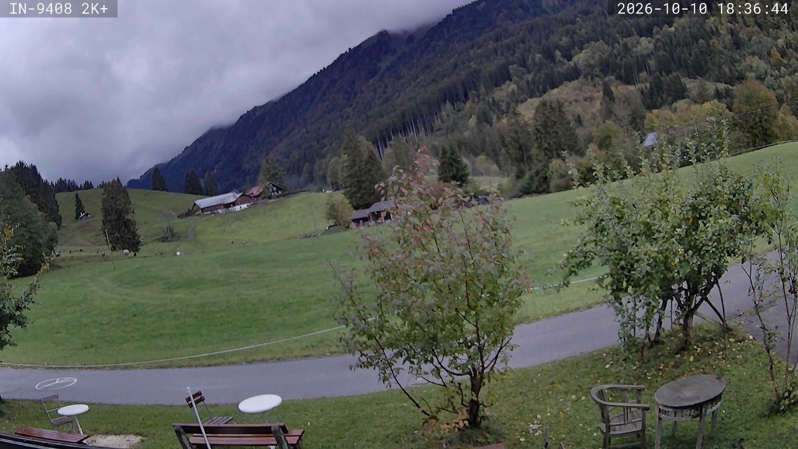 Archived image Webcam Guesthouse Heubethof (Blaichach)