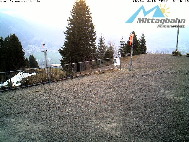 Archiv Foto Webcam Immenstadt: Mittaggipfel (Blick ins Illertal)