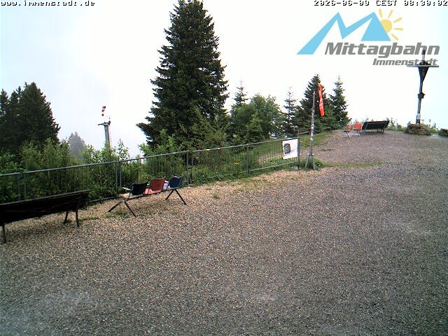 Archiv Foto Webcam Immenstadt: Mittaggipfel (Blick ins Illertal)