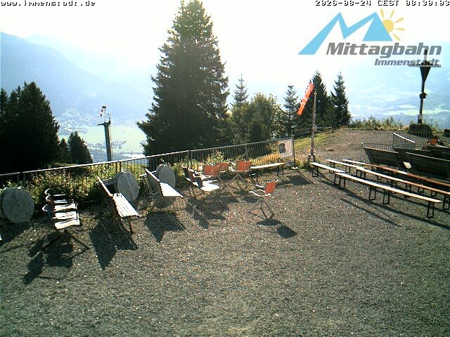 Archived image Webcam Mountain Mittagberg (View towards Valley Iller)