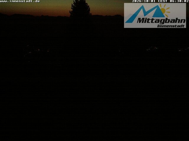 Archiv Foto Webcam Immenstadt: Mittaggipfel (Blick ins Illertal)