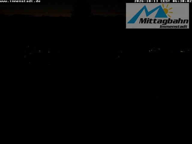 Archiv Foto Webcam Immenstadt: Mittaggipfel (Blick ins Illertal)