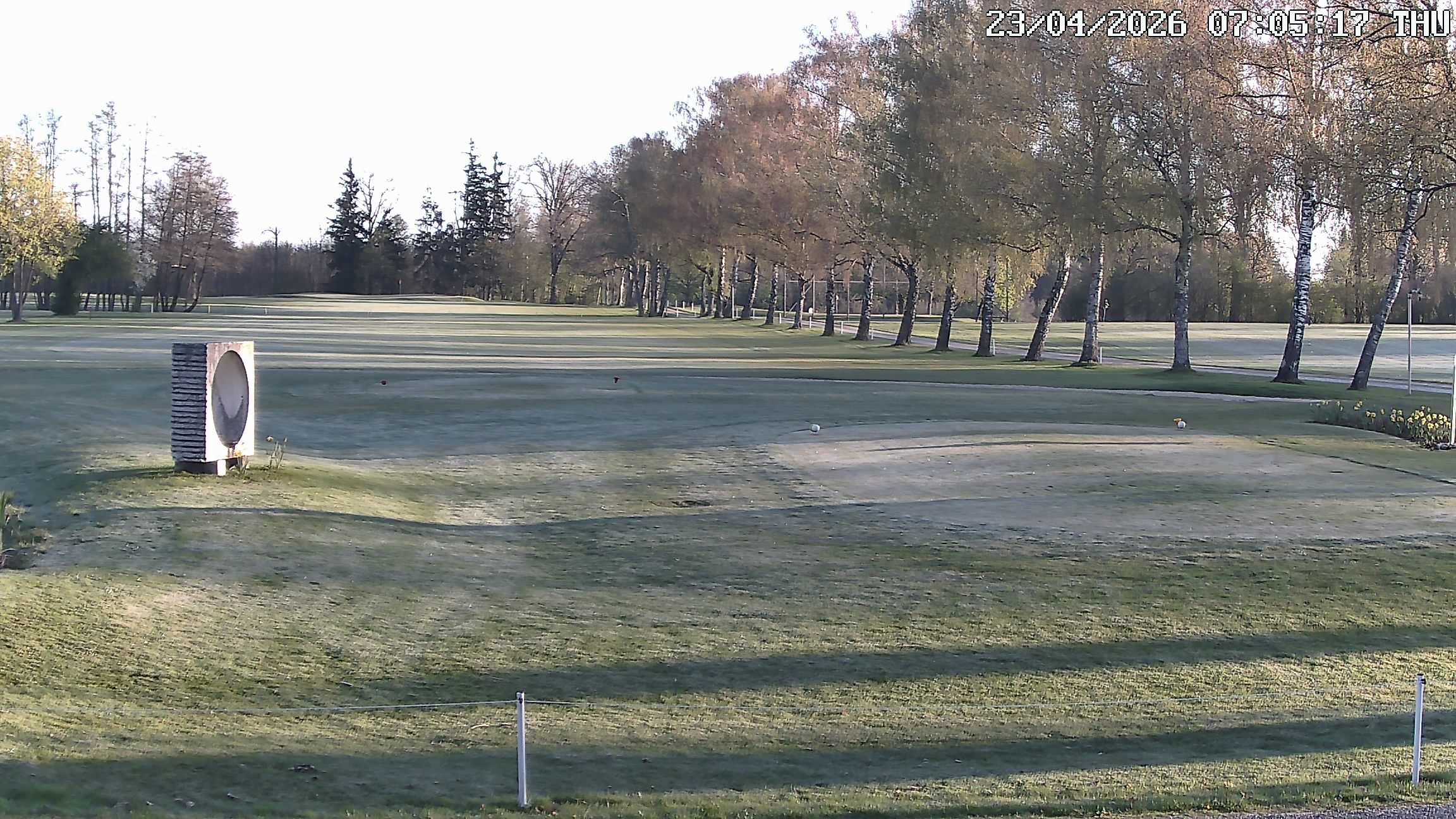 Archived image Webcam Golf Club - Türkheim