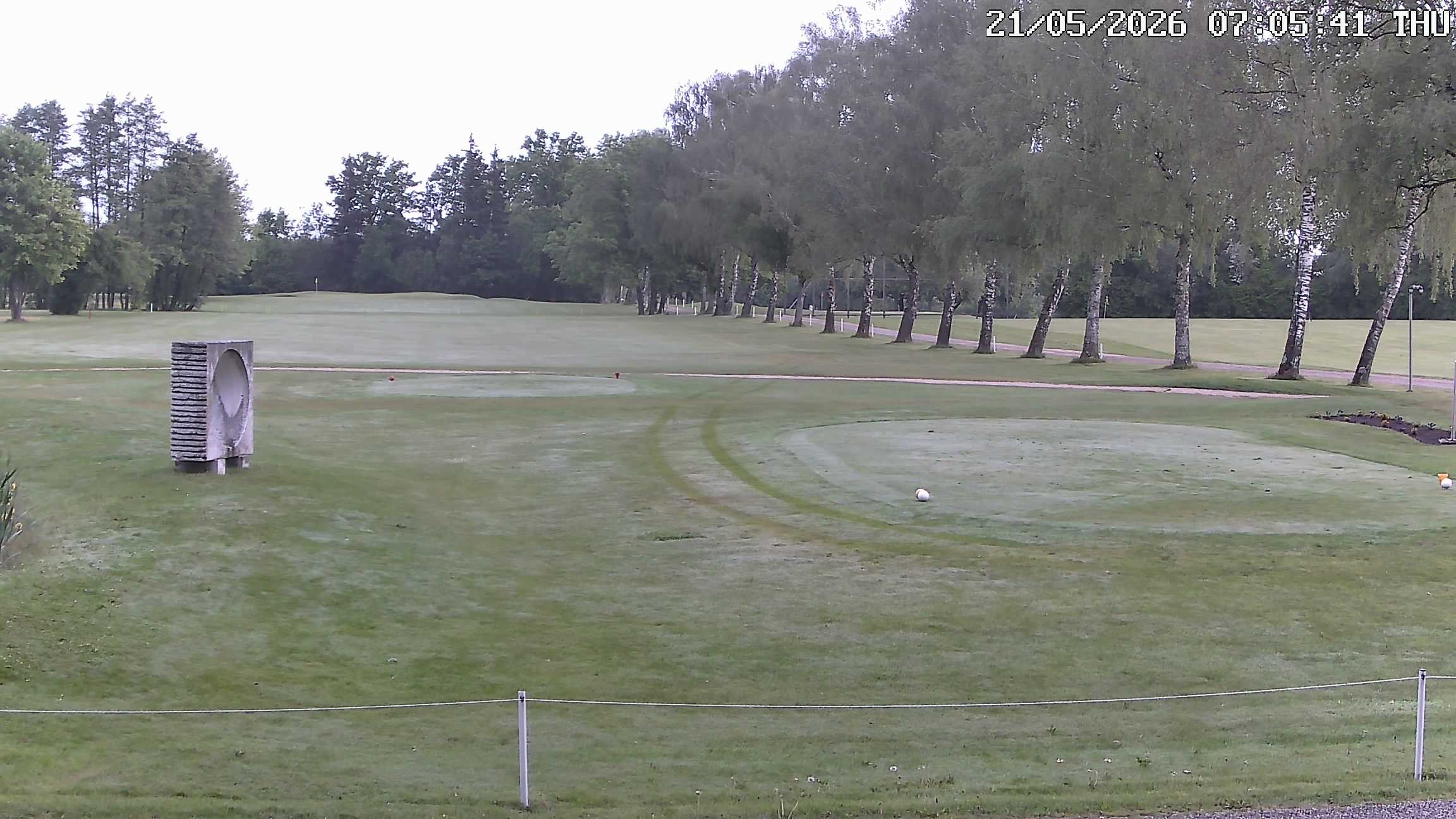 Archived image Webcam Golf Club - Türkheim