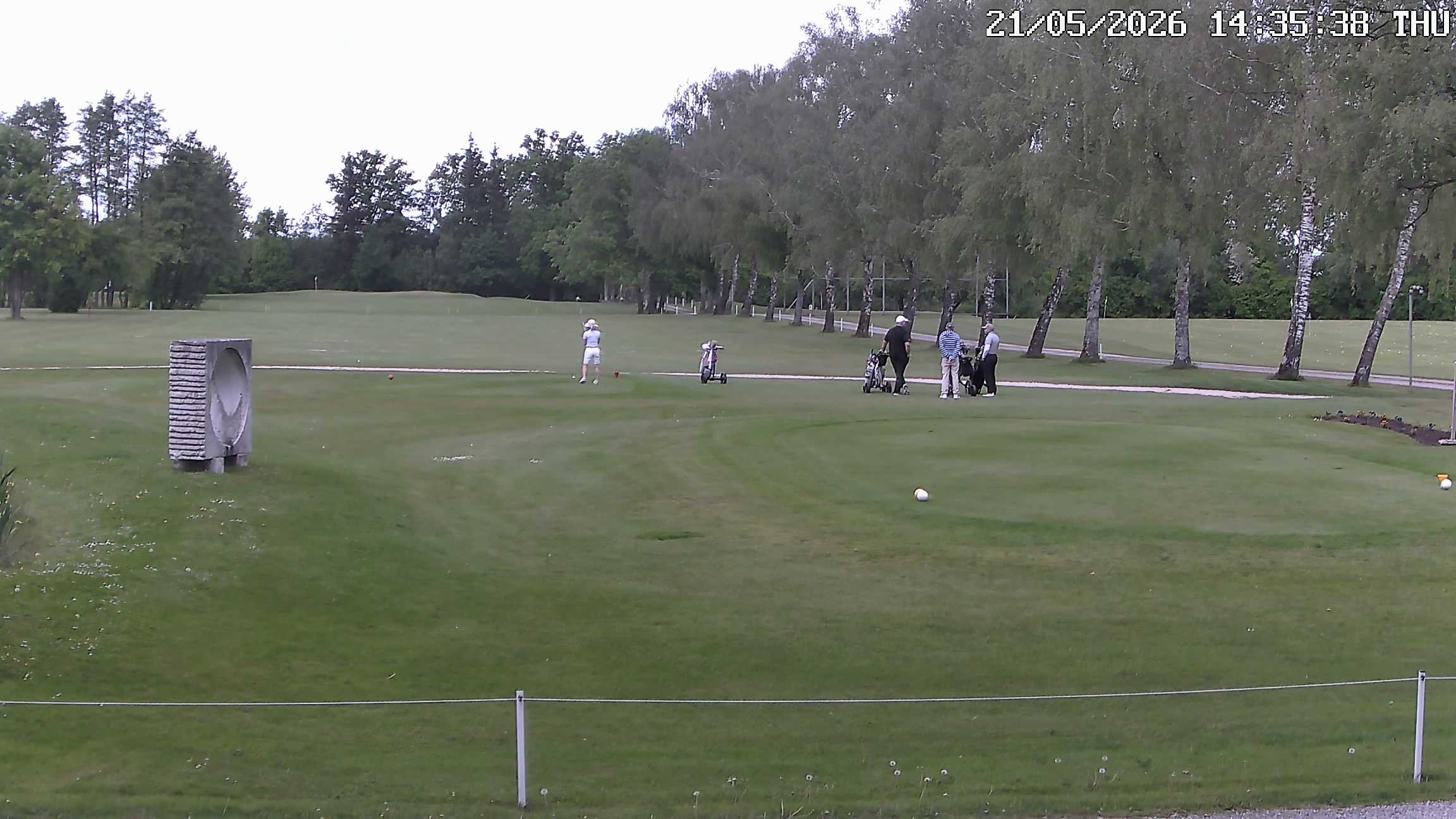 Archived image Webcam Golf Club - Türkheim