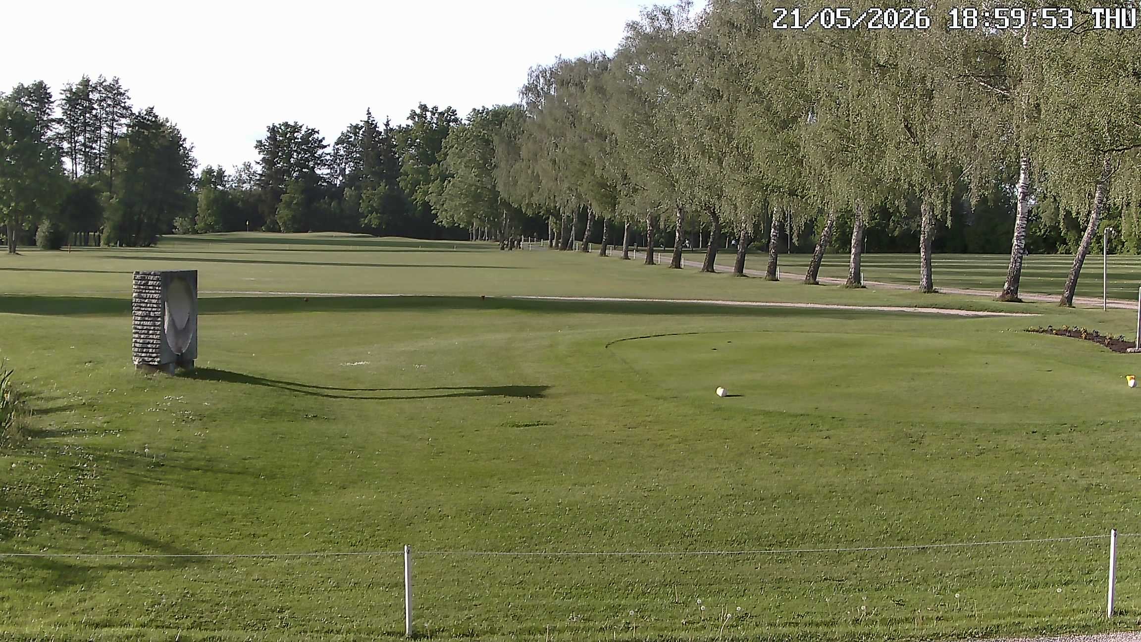 Archived image Webcam Golf Club - Türkheim