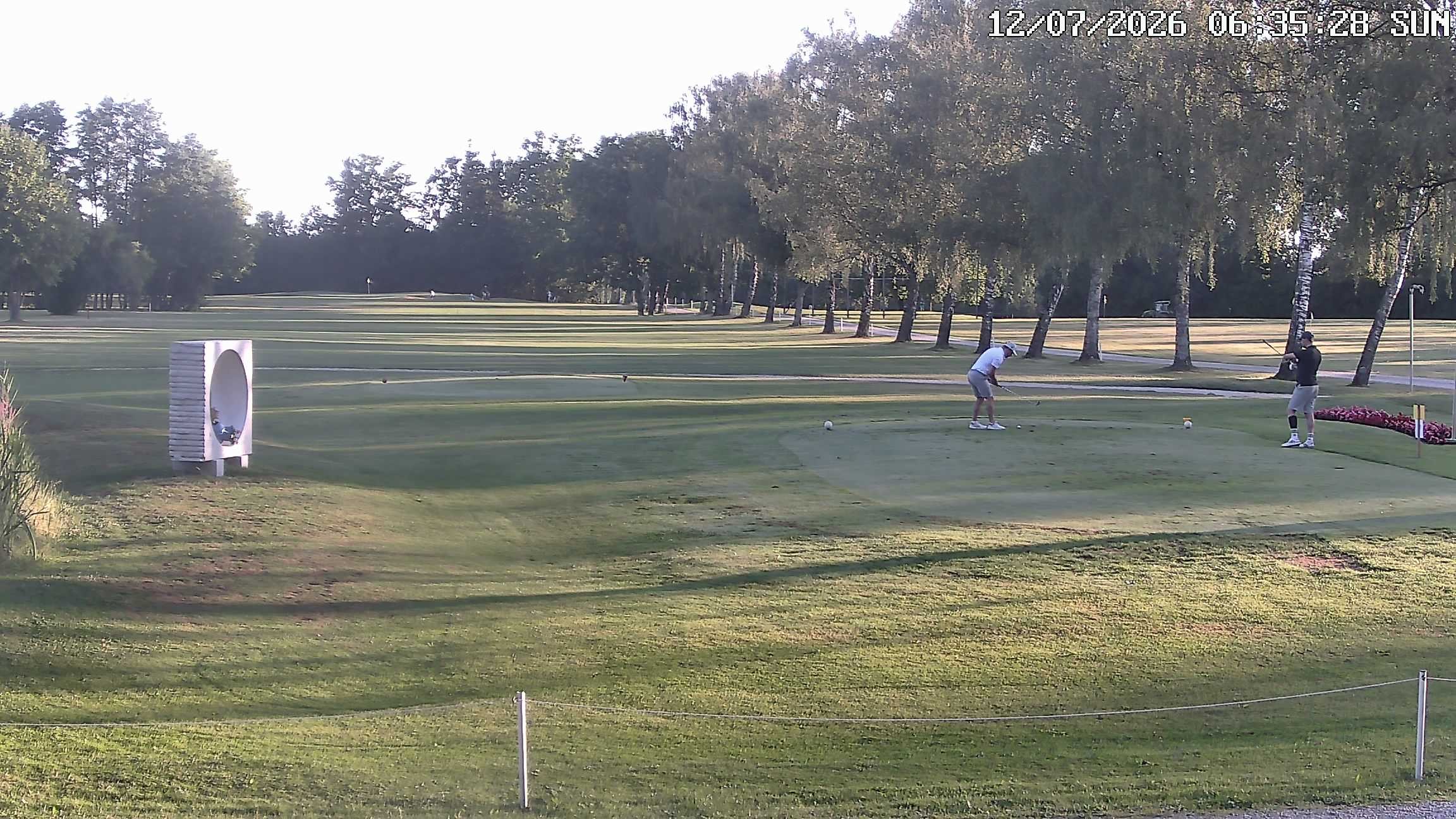 Archived image Webcam Golf Club - Türkheim