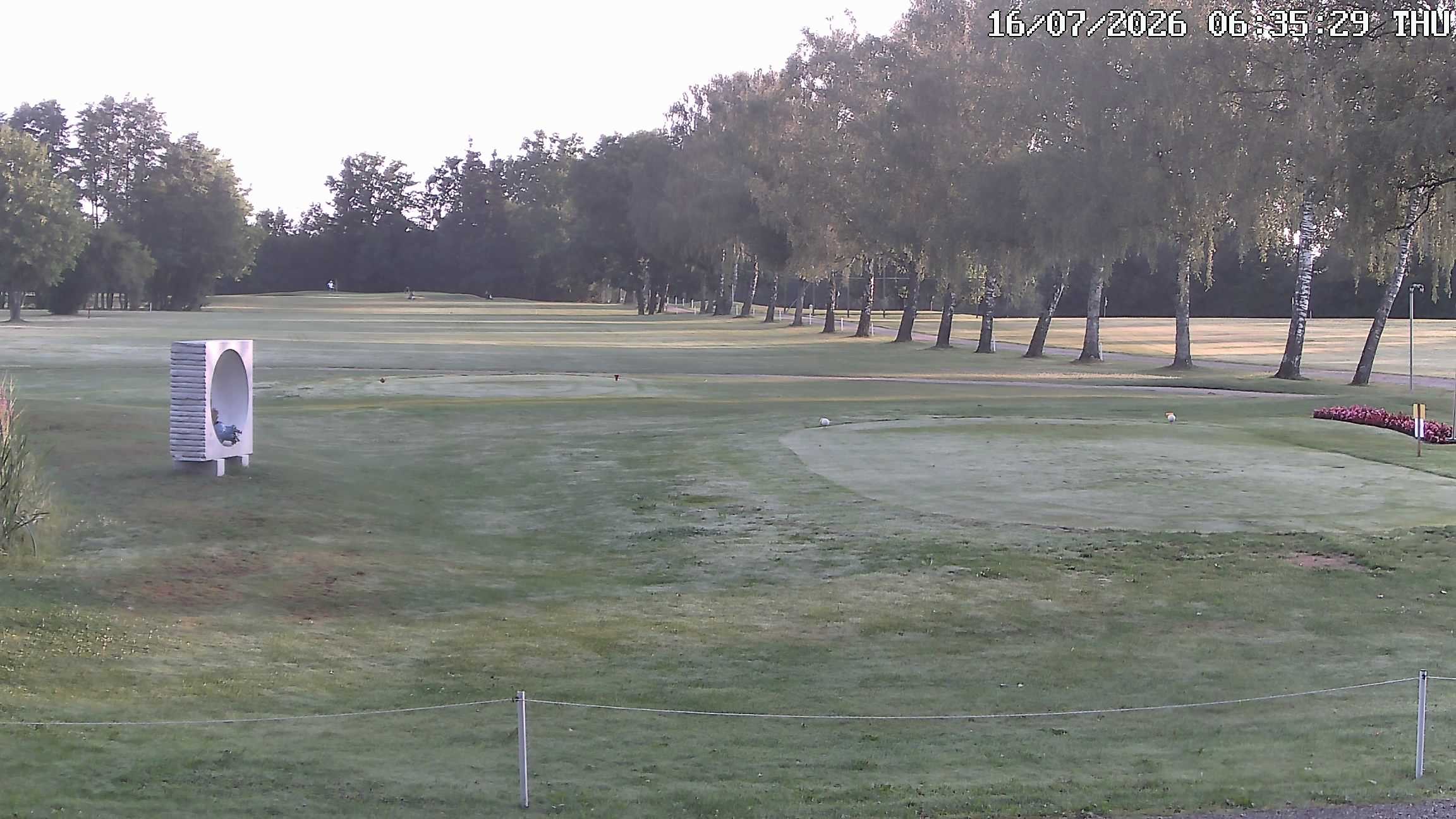 Archived image Webcam Golf Club - Türkheim