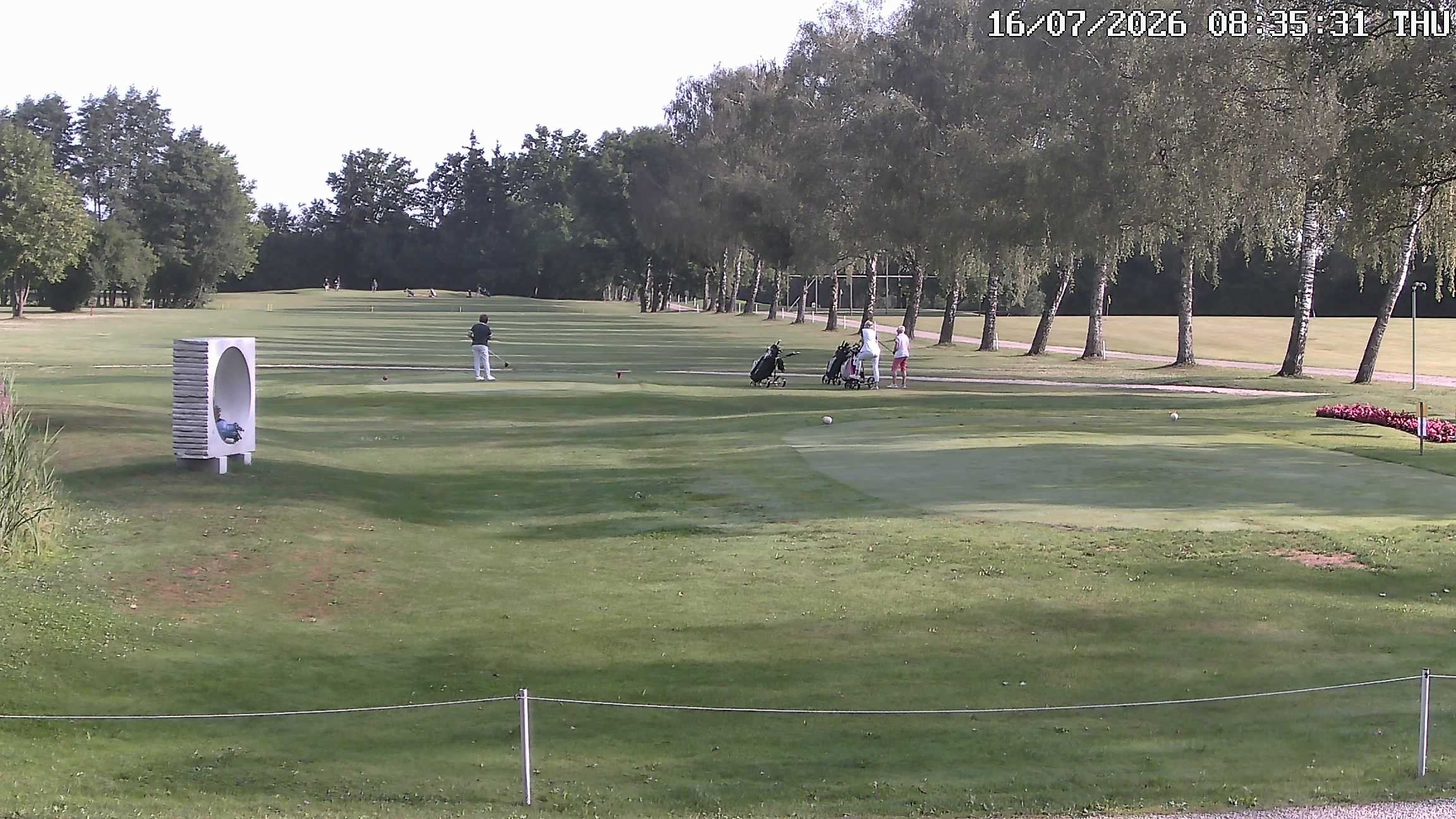 Archived image Webcam Golf Club - Türkheim