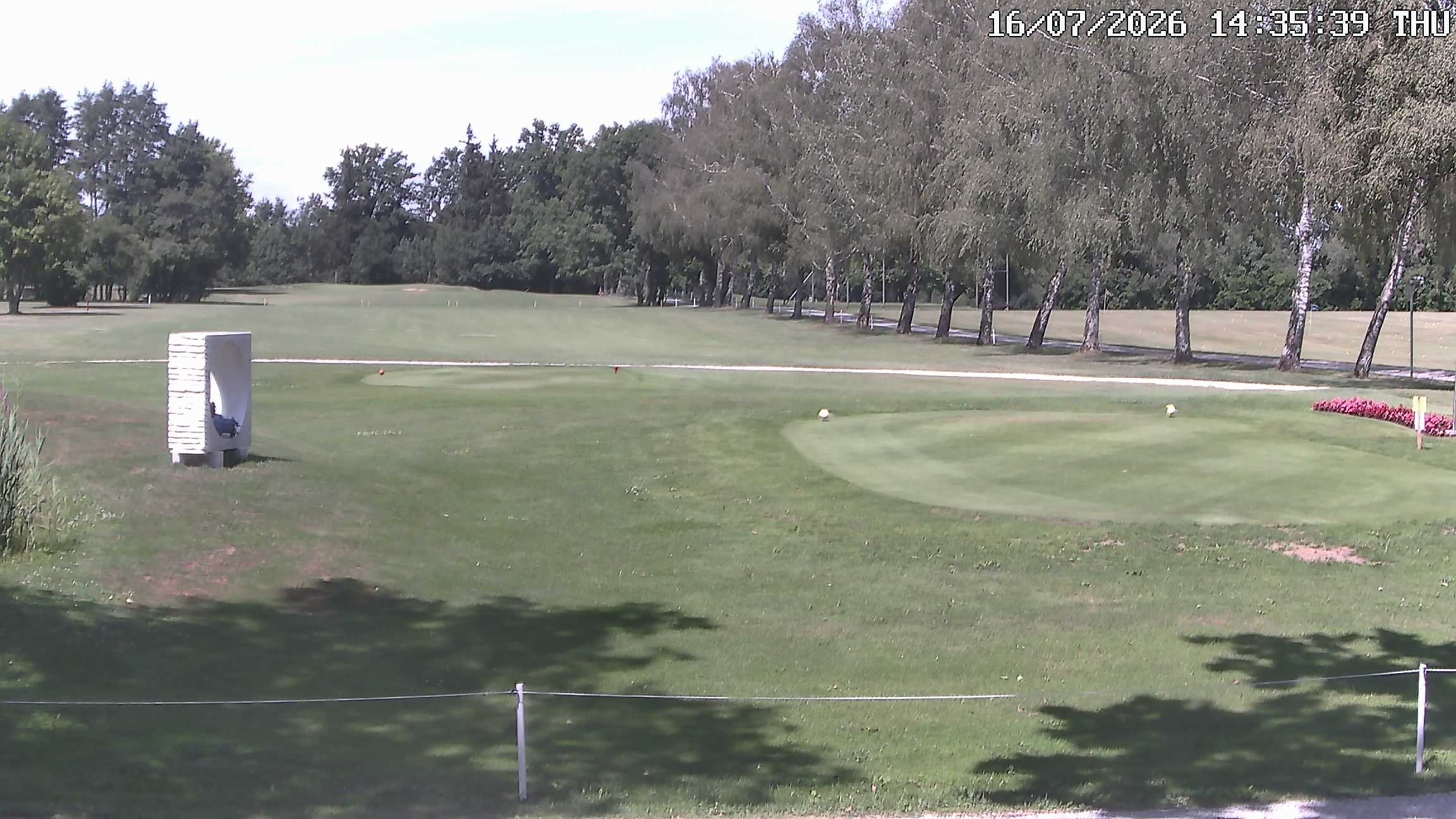 Archived image Webcam Golf Club - Türkheim