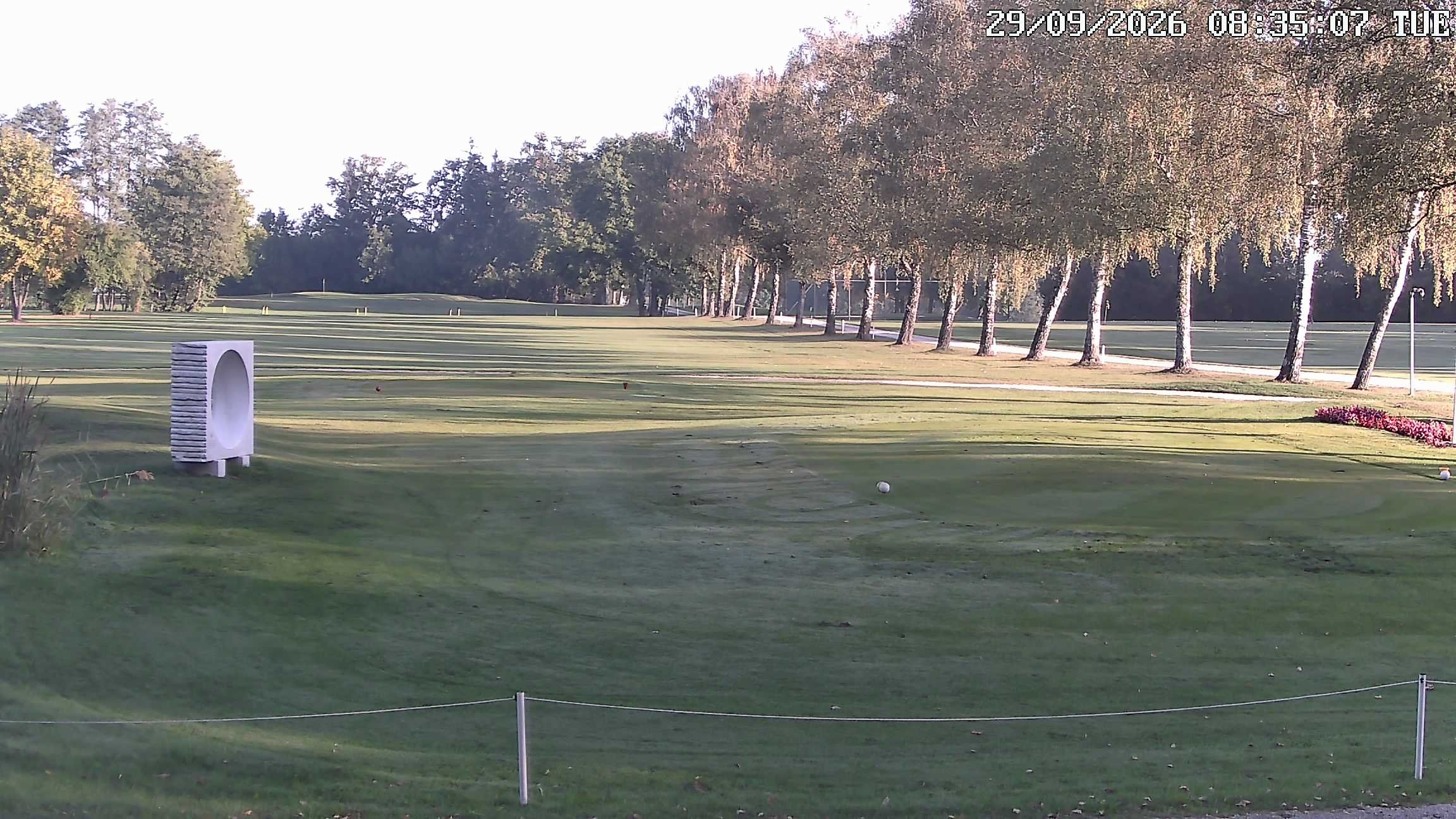 Archived image Webcam Golf Club - Türkheim