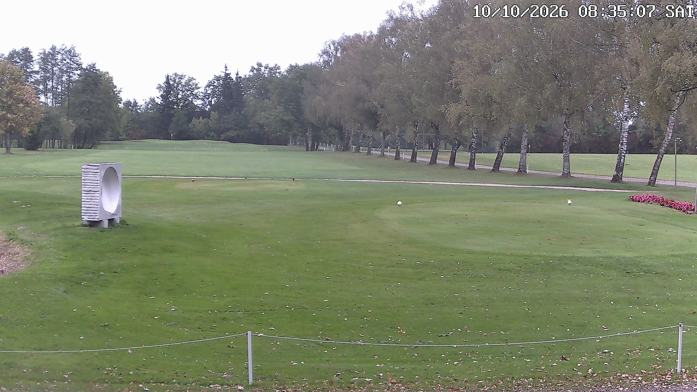 Archived image Webcam Golf Club - Türkheim