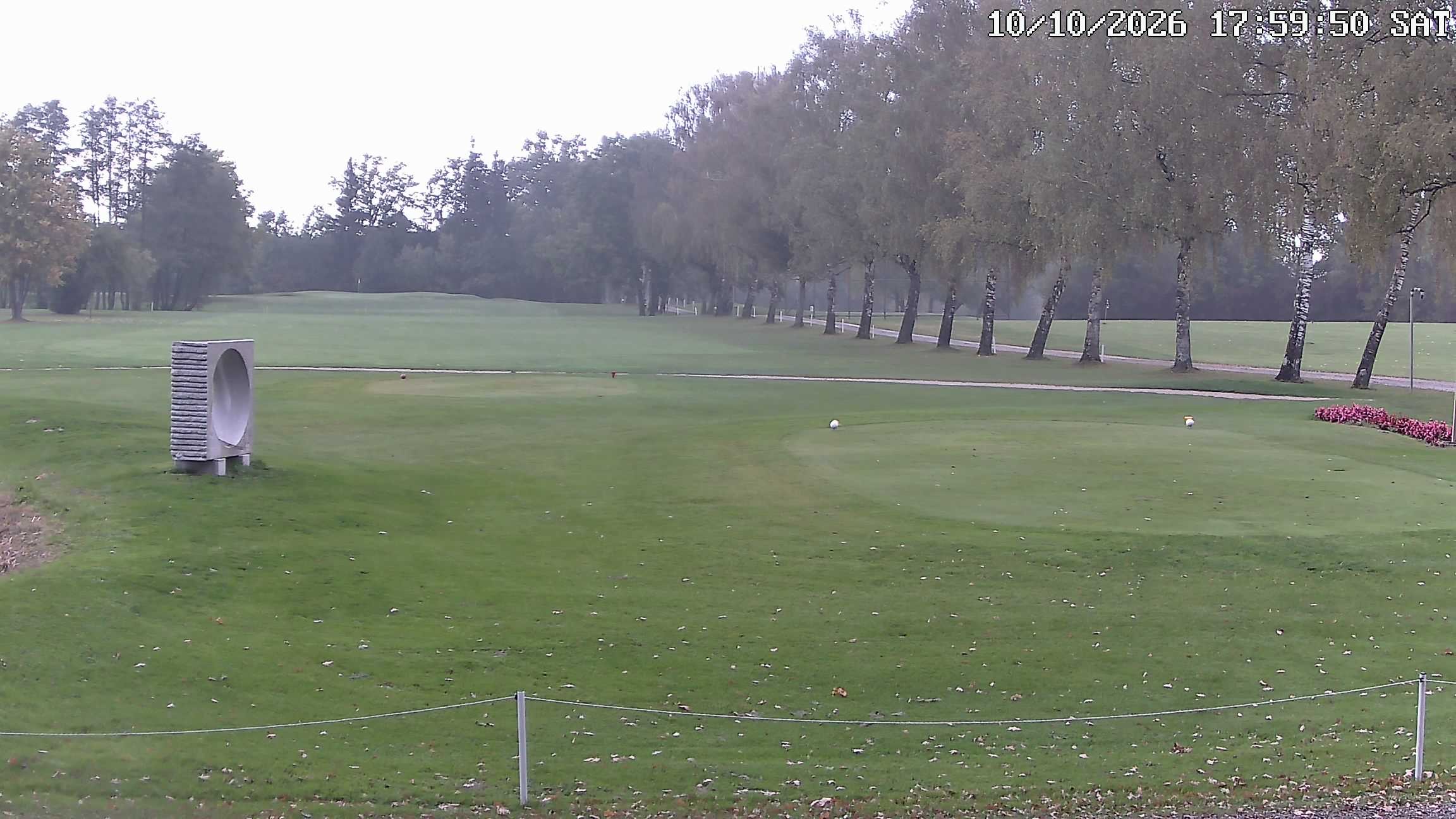Archived image Webcam Golf Club - Türkheim