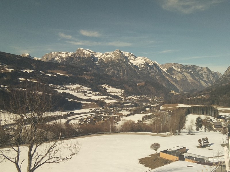 Archiv Foto Webcam Pfarrwerfen - Spareck