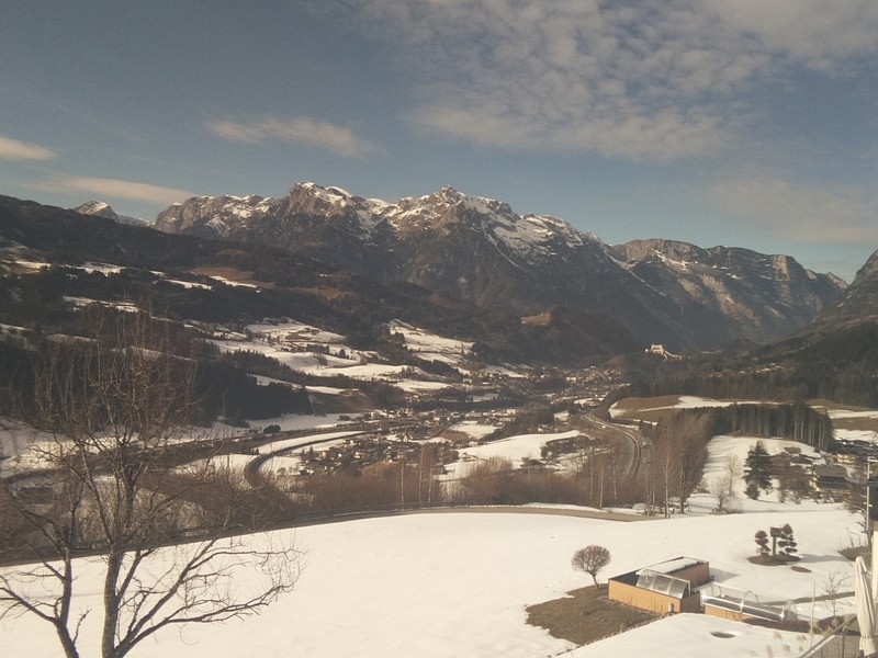 Archiv Foto Webcam Pfarrwerfen - Spareck