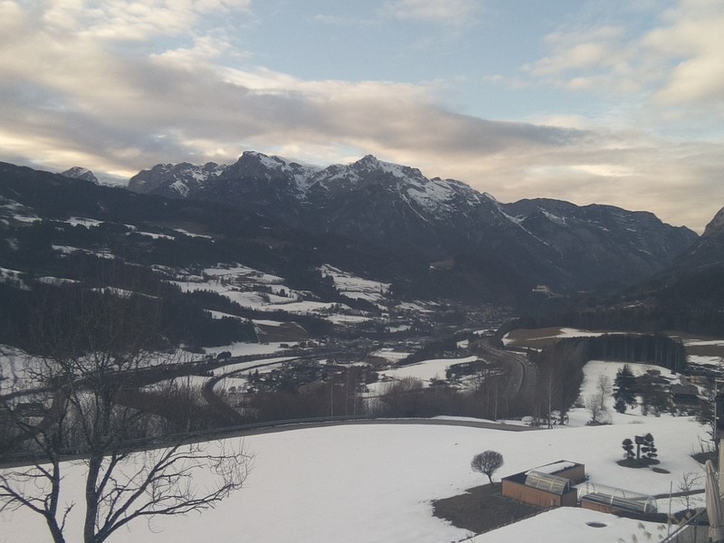 Archiv Foto Webcam Pfarrwerfen - Spareck