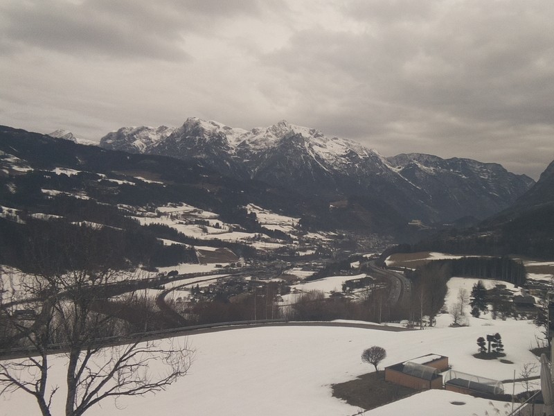 Archiv Foto Webcam Pfarrwerfen - Spareck