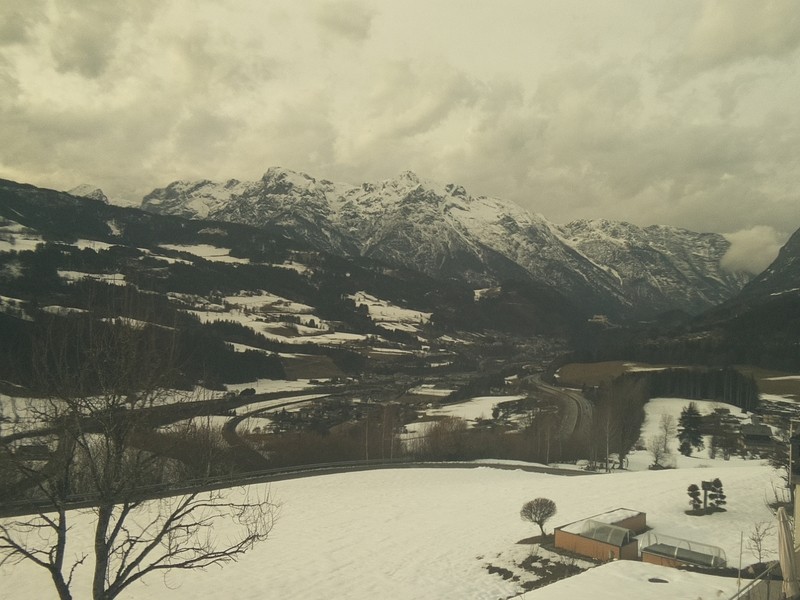 Archiv Foto Webcam Pfarrwerfen - Spareck