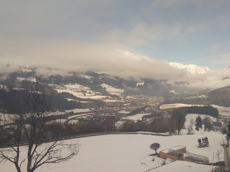 Archiv Foto Webcam Pfarrwerfen - Spareck