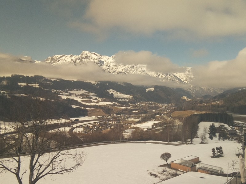 Archiv Foto Webcam Pfarrwerfen - Spareck