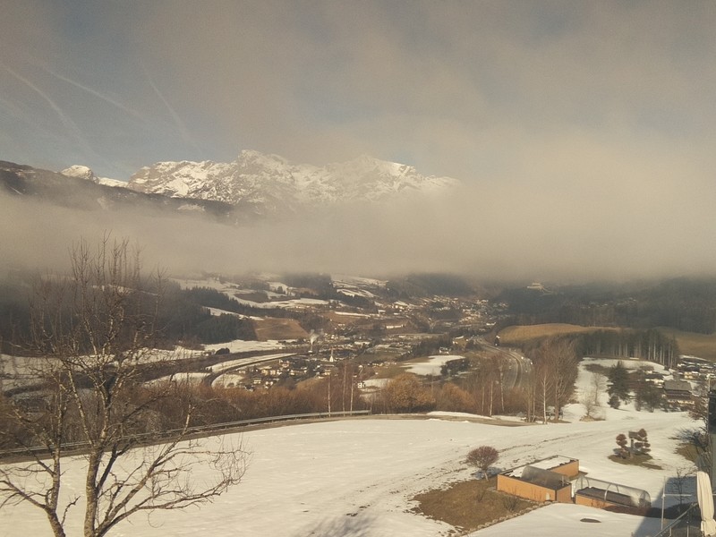 Archived image Webcam Pfarrwerfen: Spareck