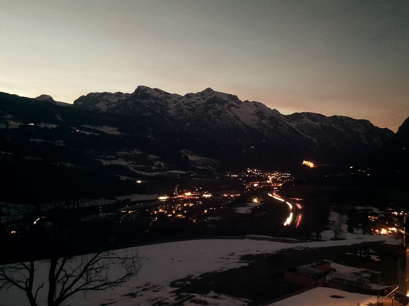 Archived image Webcam Pfarrwerfen: Spareck