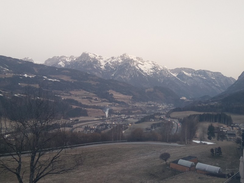 Archiv Foto Webcam Pfarrwerfen - Spareck