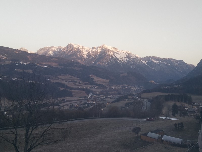 Archiv Foto Webcam Pfarrwerfen - Spareck