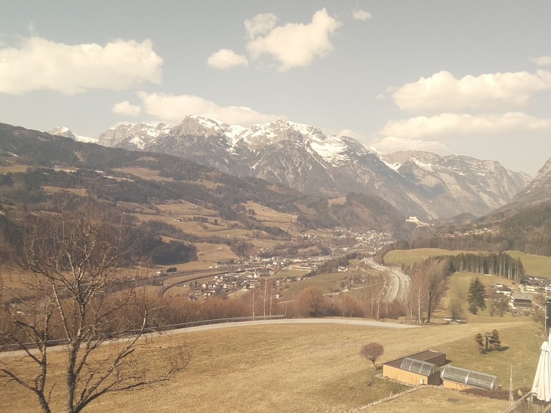 Archiv Foto Webcam Pfarrwerfen - Spareck