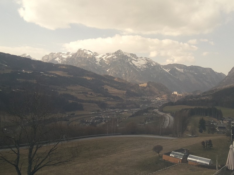 Archiv Foto Webcam Pfarrwerfen - Spareck