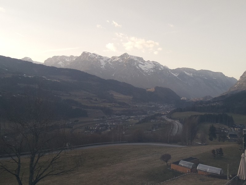 Archiv Foto Webcam Pfarrwerfen - Spareck