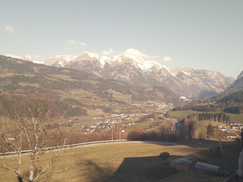 Archived image Webcam Pfarrwerfen: Spareck