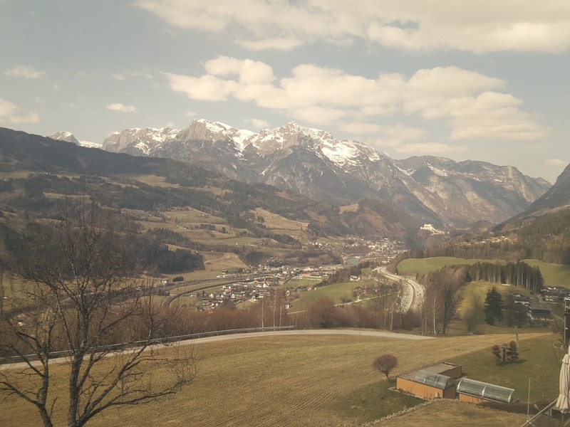 Archived image Webcam Pfarrwerfen: Spareck