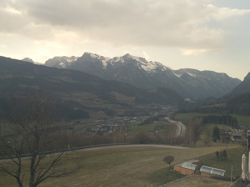 Archived image Webcam Pfarrwerfen: Spareck