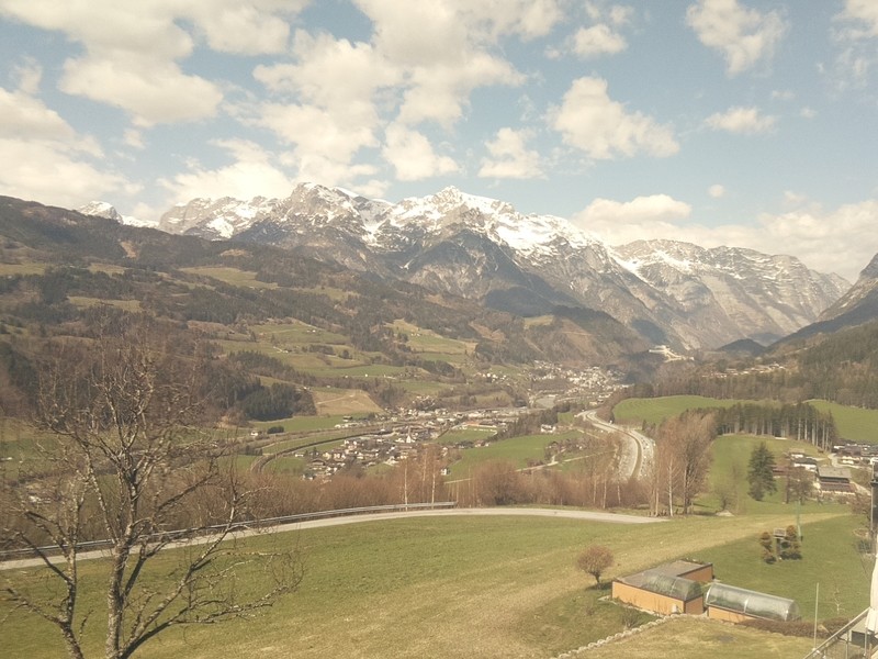 Archiv Foto Webcam Pfarrwerfen - Spareck