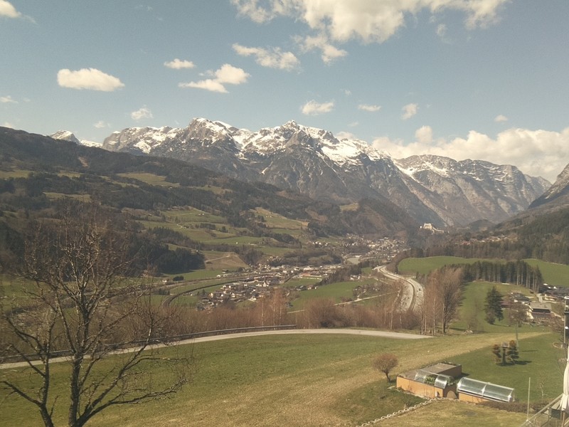 Archiv Foto Webcam Pfarrwerfen - Spareck