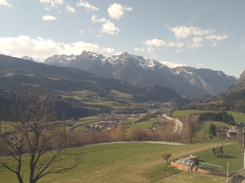 Archiv Foto Webcam Pfarrwerfen - Spareck