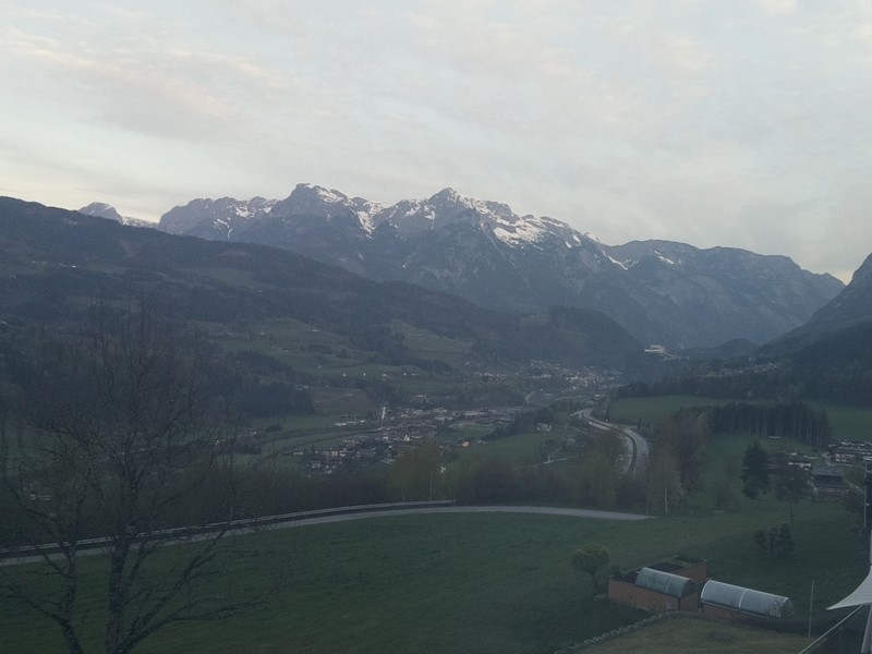 Archiv Foto Webcam Pfarrwerfen - Spareck