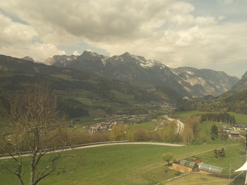 Archiv Foto Webcam Pfarrwerfen - Spareck