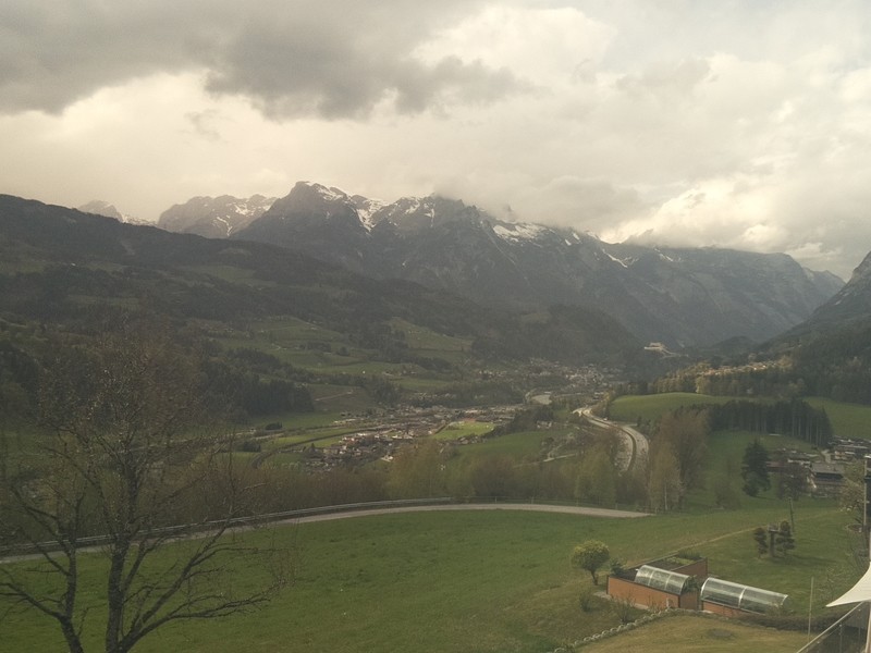 Archived image Webcam Pfarrwerfen: Spareck