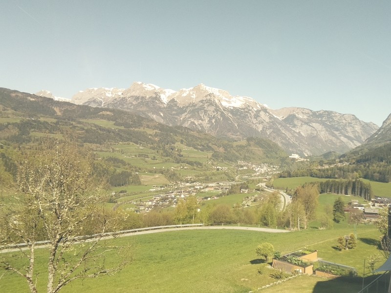 Archiv Foto Webcam Pfarrwerfen - Spareck