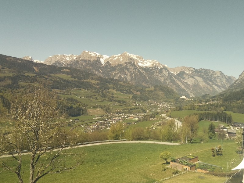 Archiv Foto Webcam Pfarrwerfen - Spareck