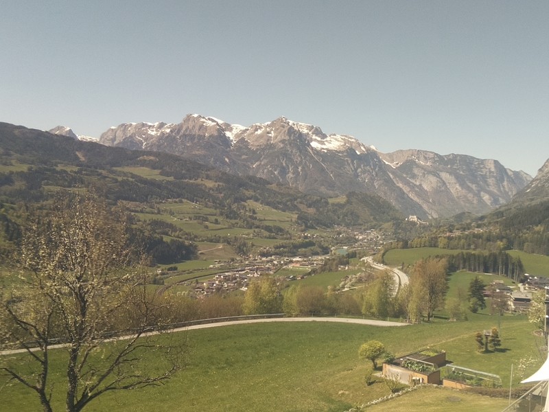 Archiv Foto Webcam Pfarrwerfen - Spareck