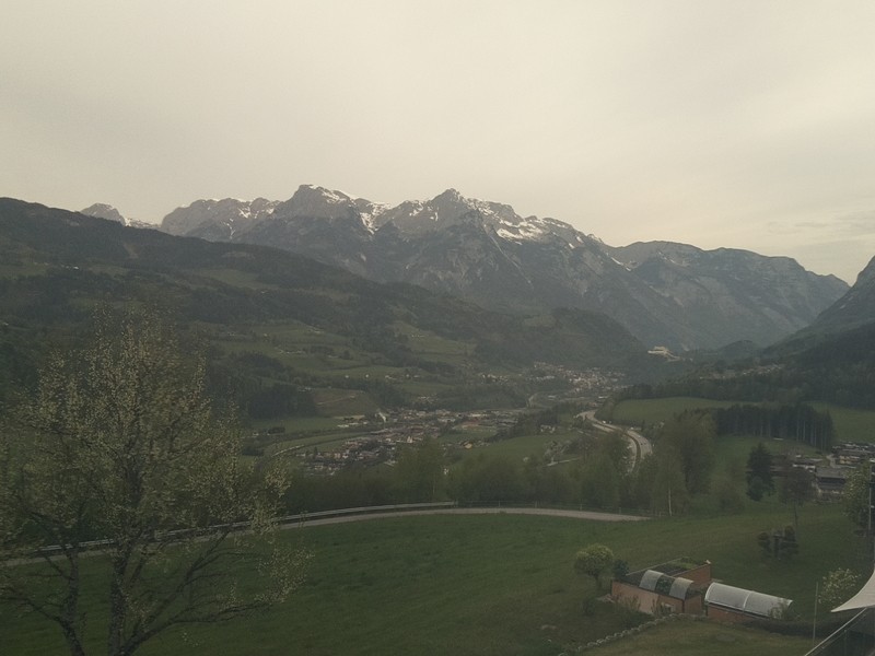 Archived image Webcam Pfarrwerfen: Spareck